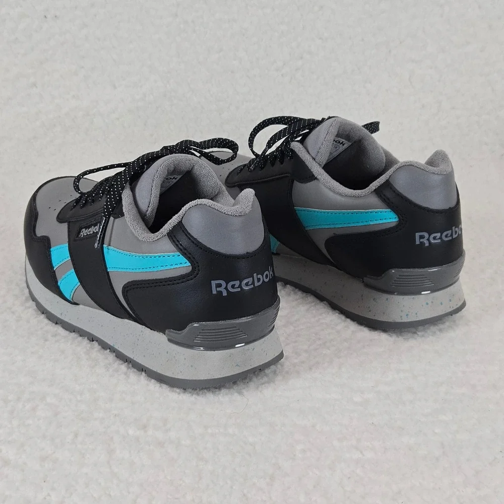 Reebok Harman Womens RB982 Composite Toe Work Sneaker 9W Grey Teal EH SR 9